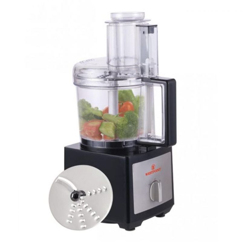 Westpoint WF-498 - Deluxe Kitchen Robot - Black - 500 Watts